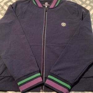 Women’s Wimbledon Full Zip Jacket - Navy - Size XL (US Size 12)